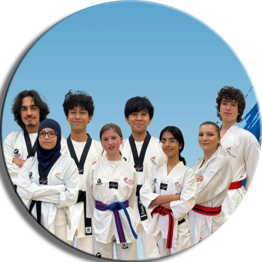 Premier Taekwondo Leeds assistant coaching team
