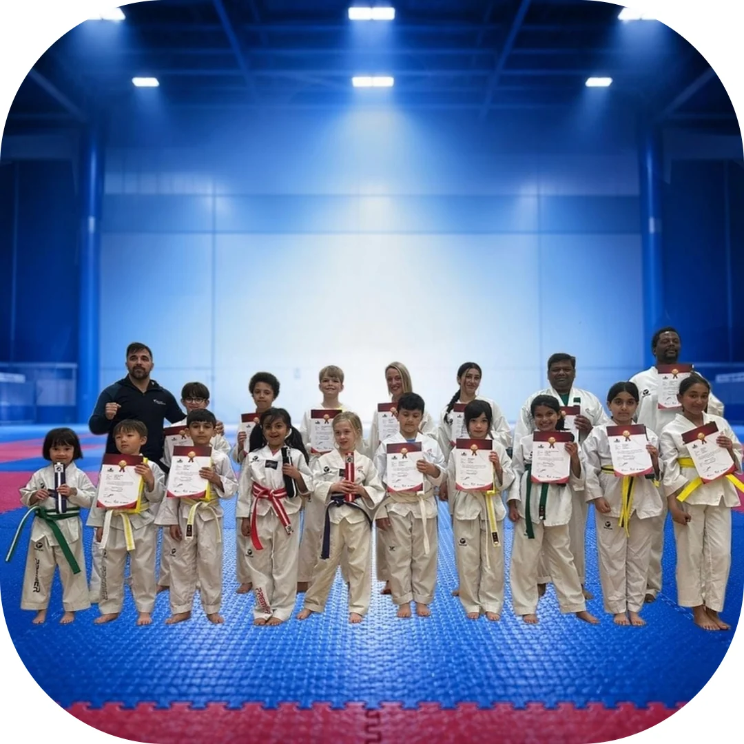 Pattern & grading focused clasess in Premier Taekwondo Leeds